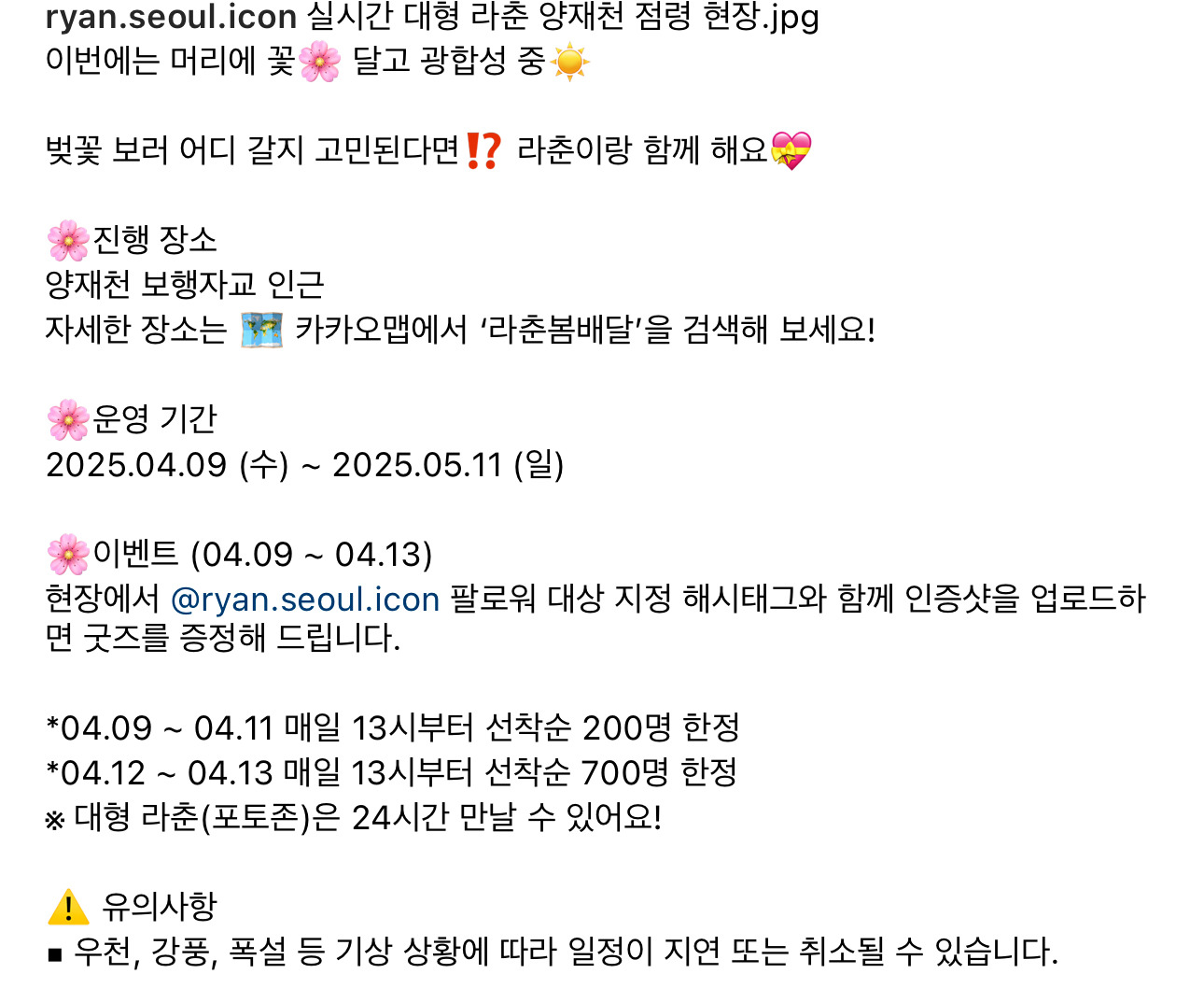 현재 서울 양재천 근황 | 인스티즈