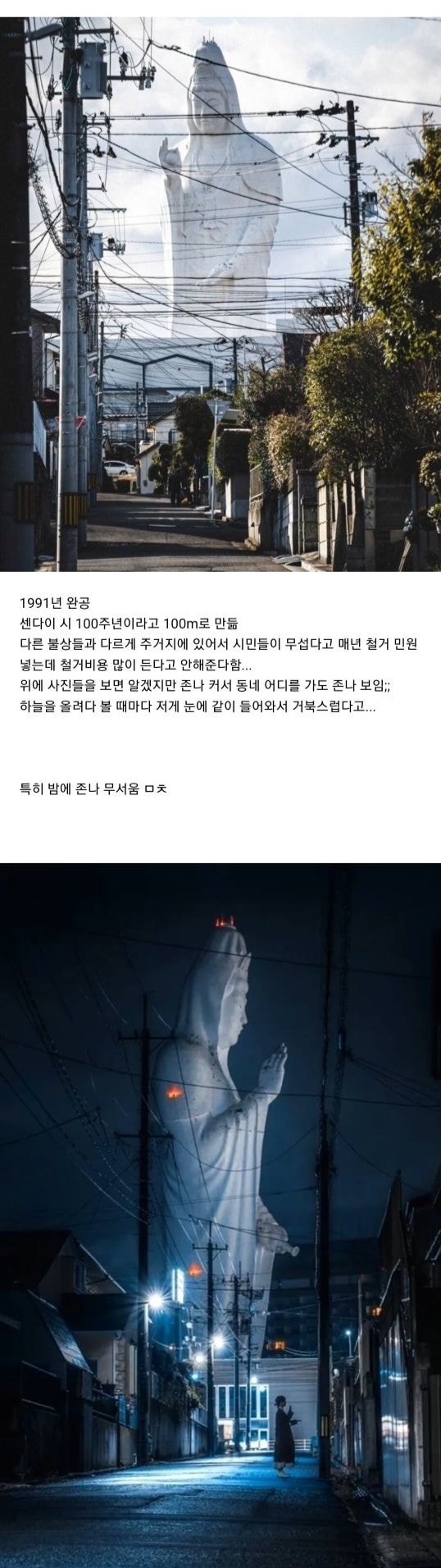매년 철거 민원이 빗발친다는 일본 거대 불상 | 인스티즈