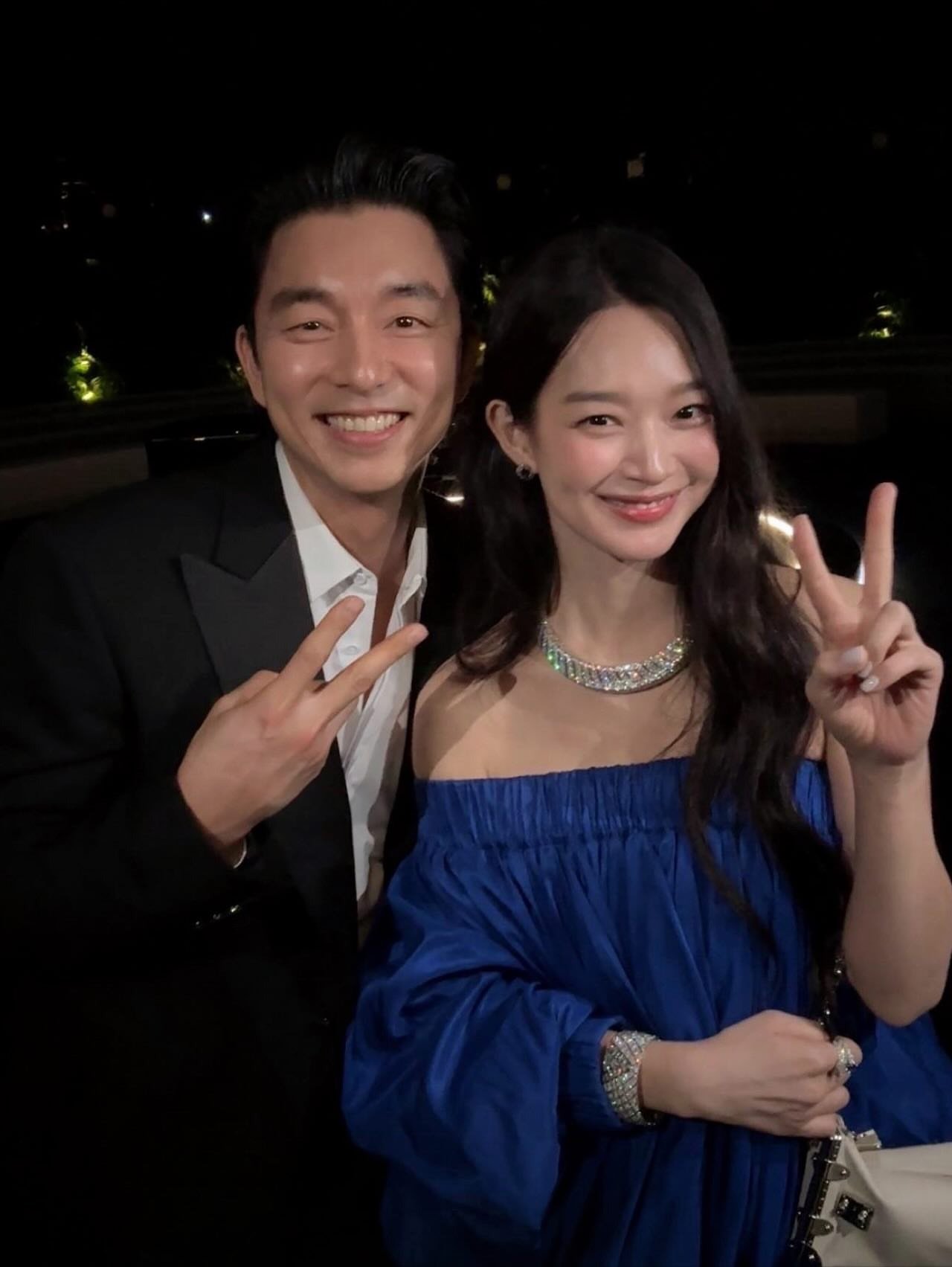 루이비통 행사 간 신민아 인스타그램 (feat. 공유) | 인스티즈