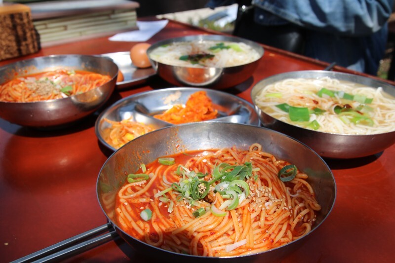 국시에 파전에다 막걸리 캬! 전라남도 담양군 담양국수거리 | 인스티즈