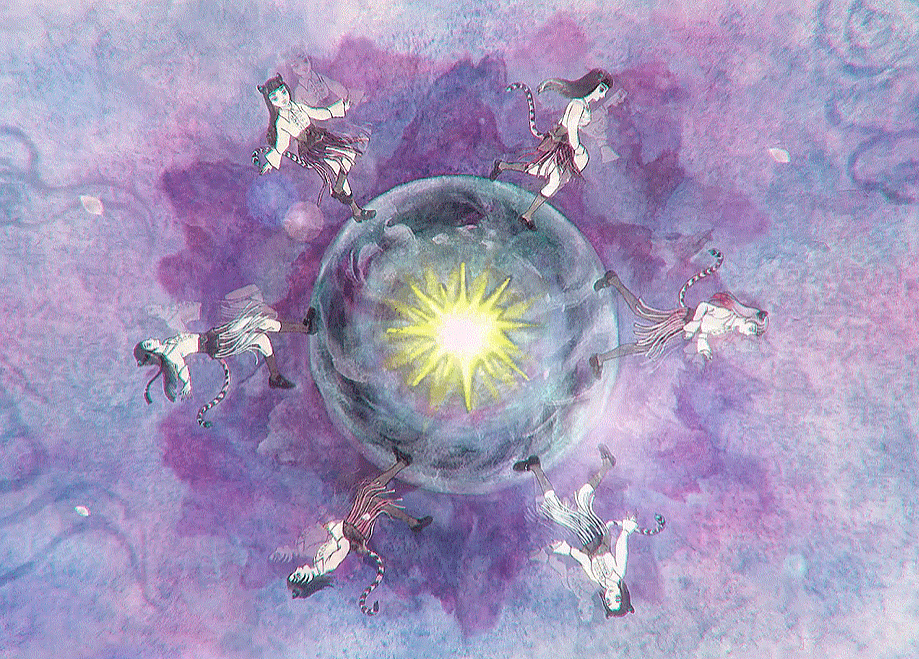 현재 중국인들이 괴롭히고있는중인 아이브 뮤비 일러스트 작가 | 인스티즈