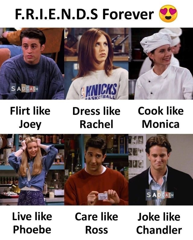 [프렌즈] 미드의 전설 F•R•I•E•N•D•S 짤&밈 털이 | 인스티즈