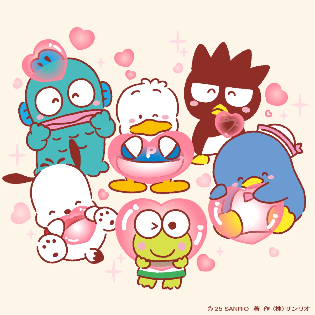 산리오 비인기멤... 이 아니라 비푸쉬멤 6인조.jpg | 인스티즈