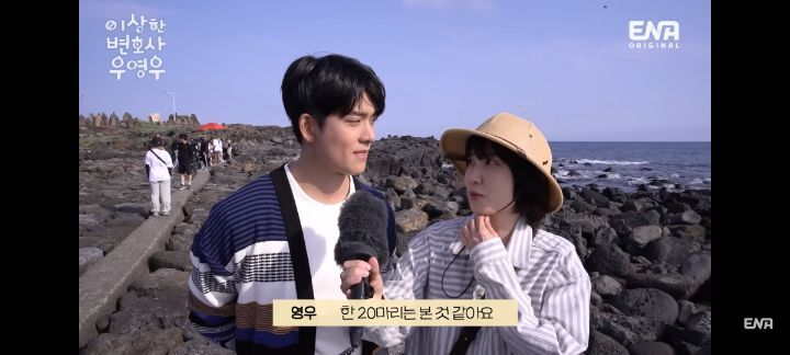 [우영우] 돌고래 목격담 자랑하러 온 박은빈 강태오 | 인스티즈