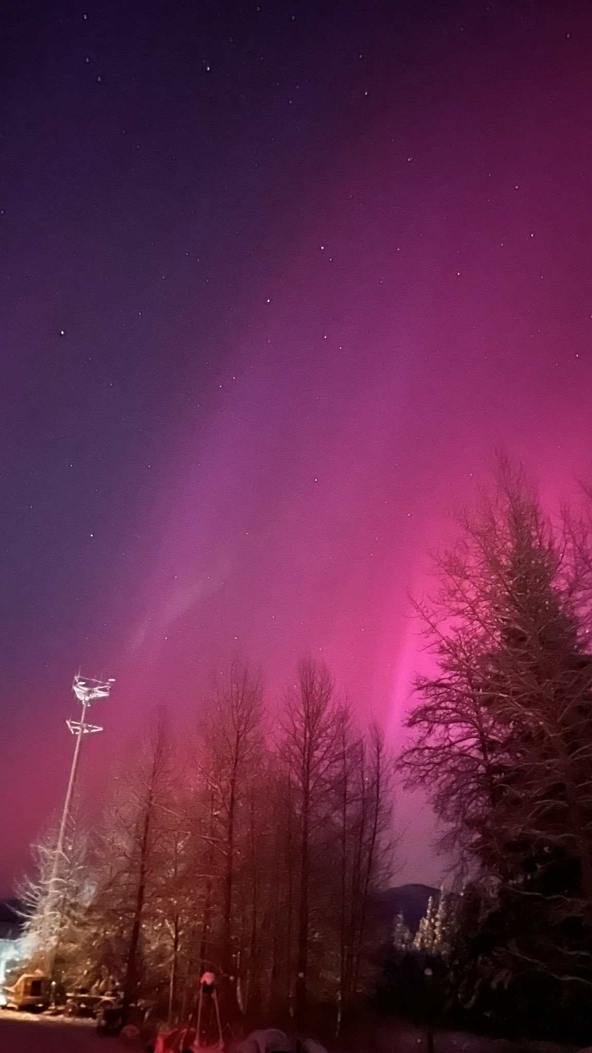 실시간 일본 홋카이도에서도 보이는 오로라 | 인스티즈