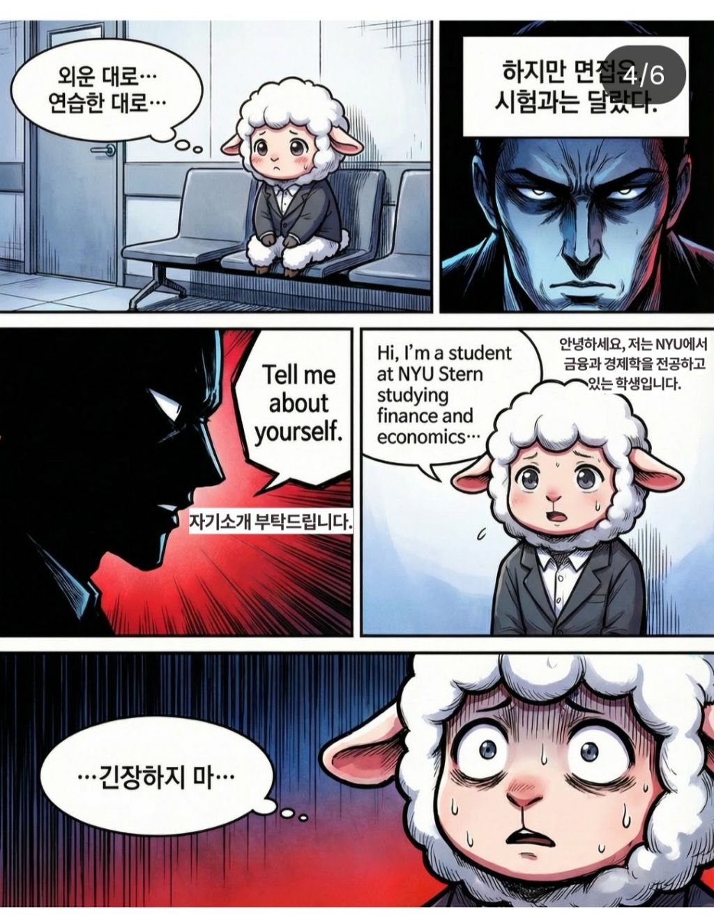 형글이의 도움으로 투자은행 인턴으로 들어간 몽글이 | 인스티즈