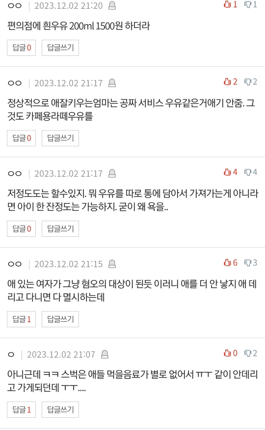 스타벅스 우유 근황.pann | 인스티즈