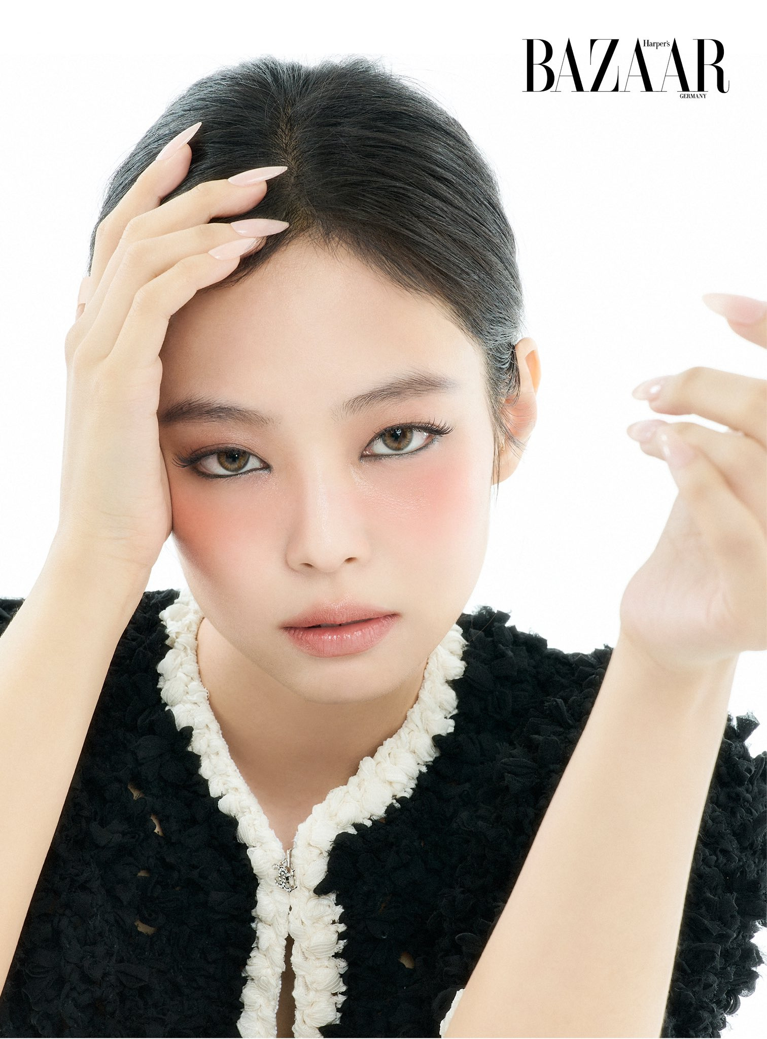 블랙핑크 제니 하퍼스 바자 독일 샤넬 화보 | 인스티즈