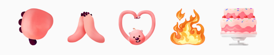 따끈따끈 오늘 나온 카톡 신상 *미니* 이모티콘 (잔망루피, 망곰이, 최고심) | 인스티즈