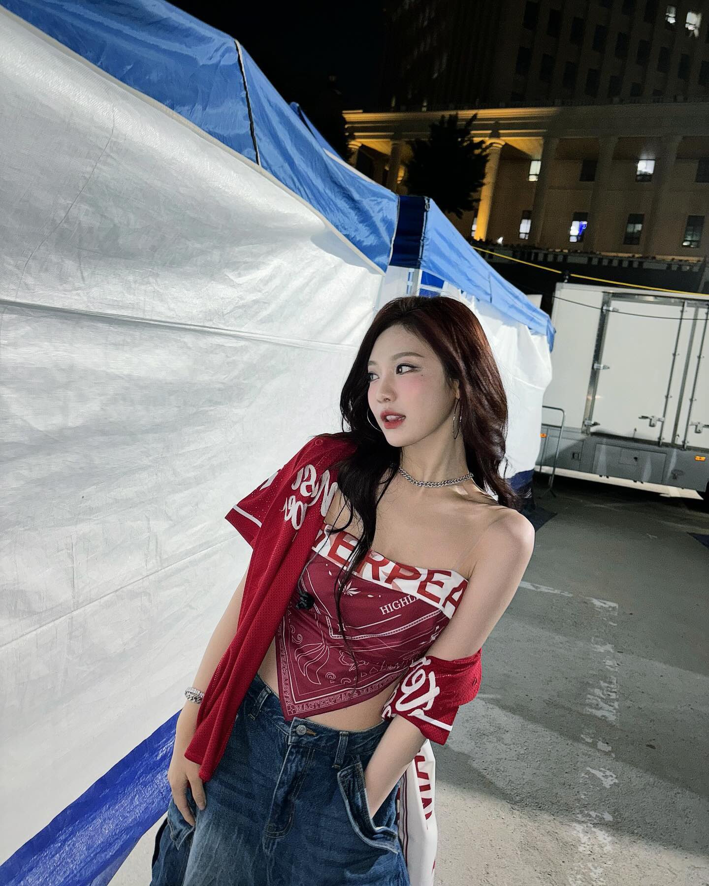 에스파 닝닝 대학축제에서 사진찍는 법.twt | 인스티즈