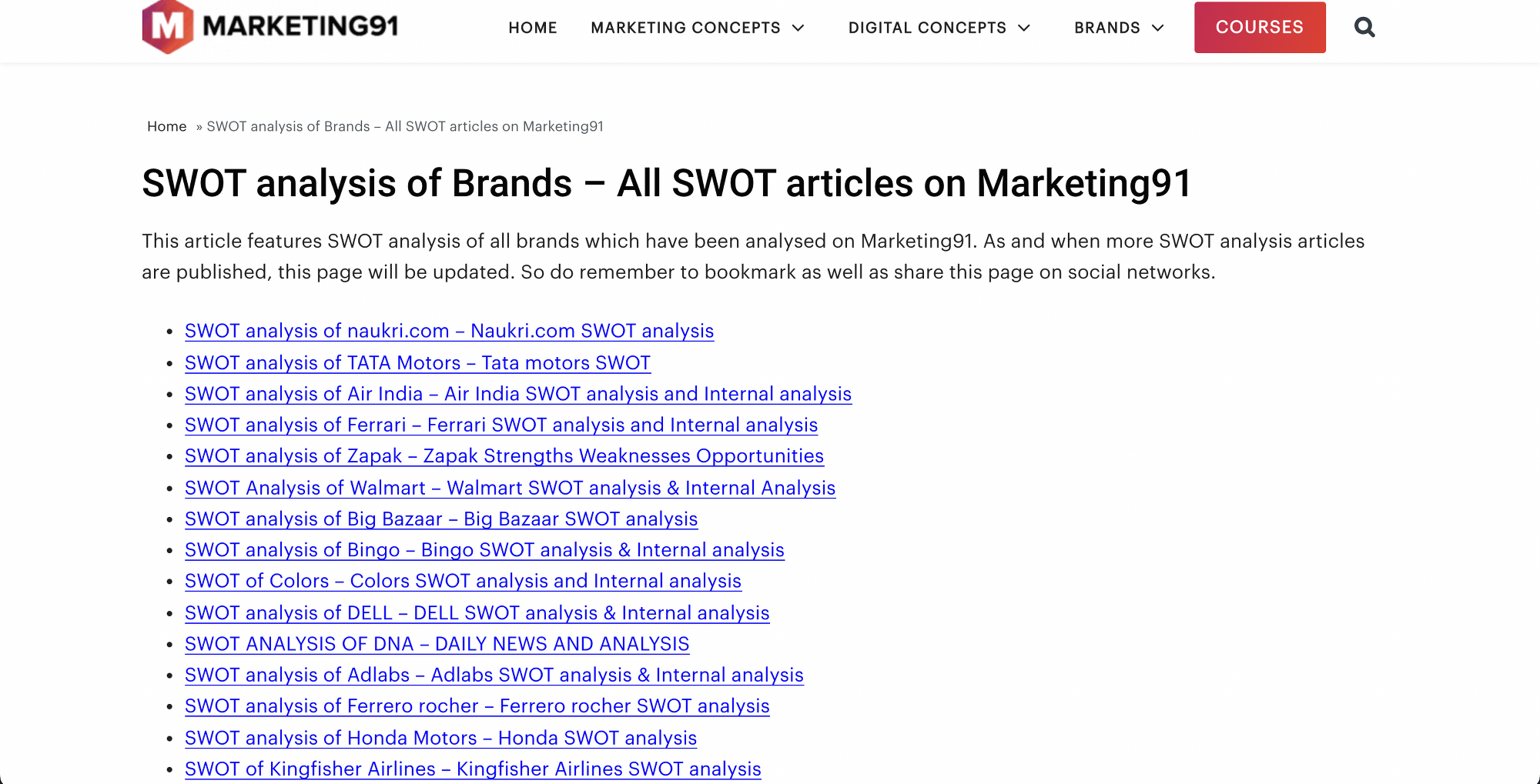 웬만한 외국기업 SWOT 분석 있는 개꿀 사이트 | 인스티즈