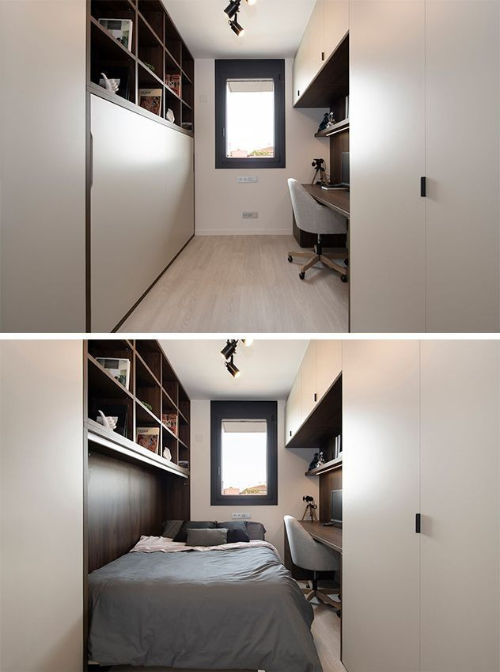 공간활용으로 좋을것 같은 접었다 펴는 접이식 침대 | 인스티즈