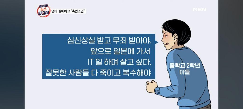 놀이터 시끄럽다 신고한 아들 어머니가 꾸짖자 무참히 살해.."난 촉법, 일본에 가서 살겠다" | 인스티즈