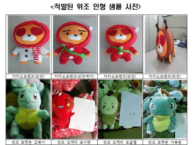 관세청에 잡힌 짭인형들인데 쓸데없이 귀여움 | 인스티즈