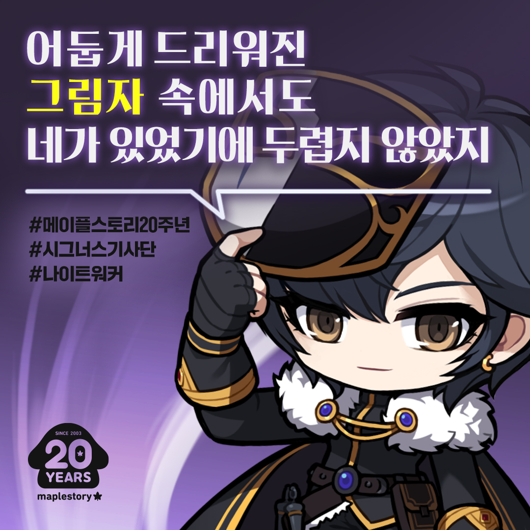 메이플 20주년 일러스트 모든 직업 업로드 완 | 인스티즈