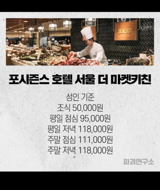 특급호텔뷔페 중에 가장 좋아하는 곳은 어디야? | 인스티즈