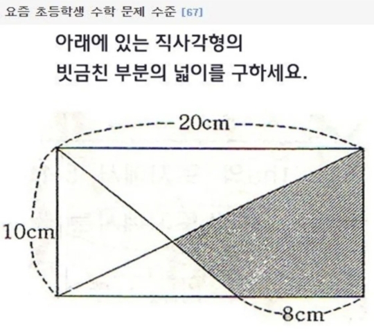 요즘 초등학생 수학 문제 | 인스티즈