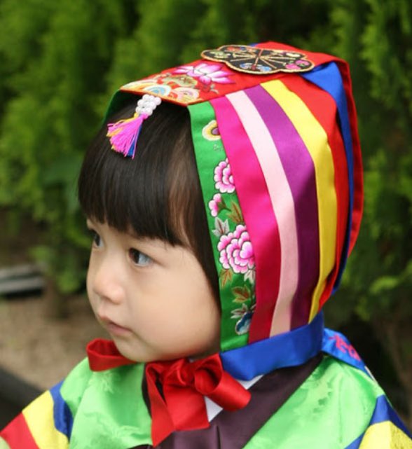 조선시대 어린이들이 쓰던 귀여운 모자 굴레 | 인스티즈