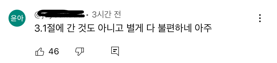 삼일절 3시간전에 일본여행 브이로그올려서 구독자들끼리 싸움난 유튜버 | 인스티즈