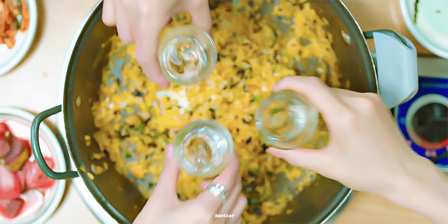 실제로 술 마시면서 촬영했다는 드라마.gif | 인스티즈