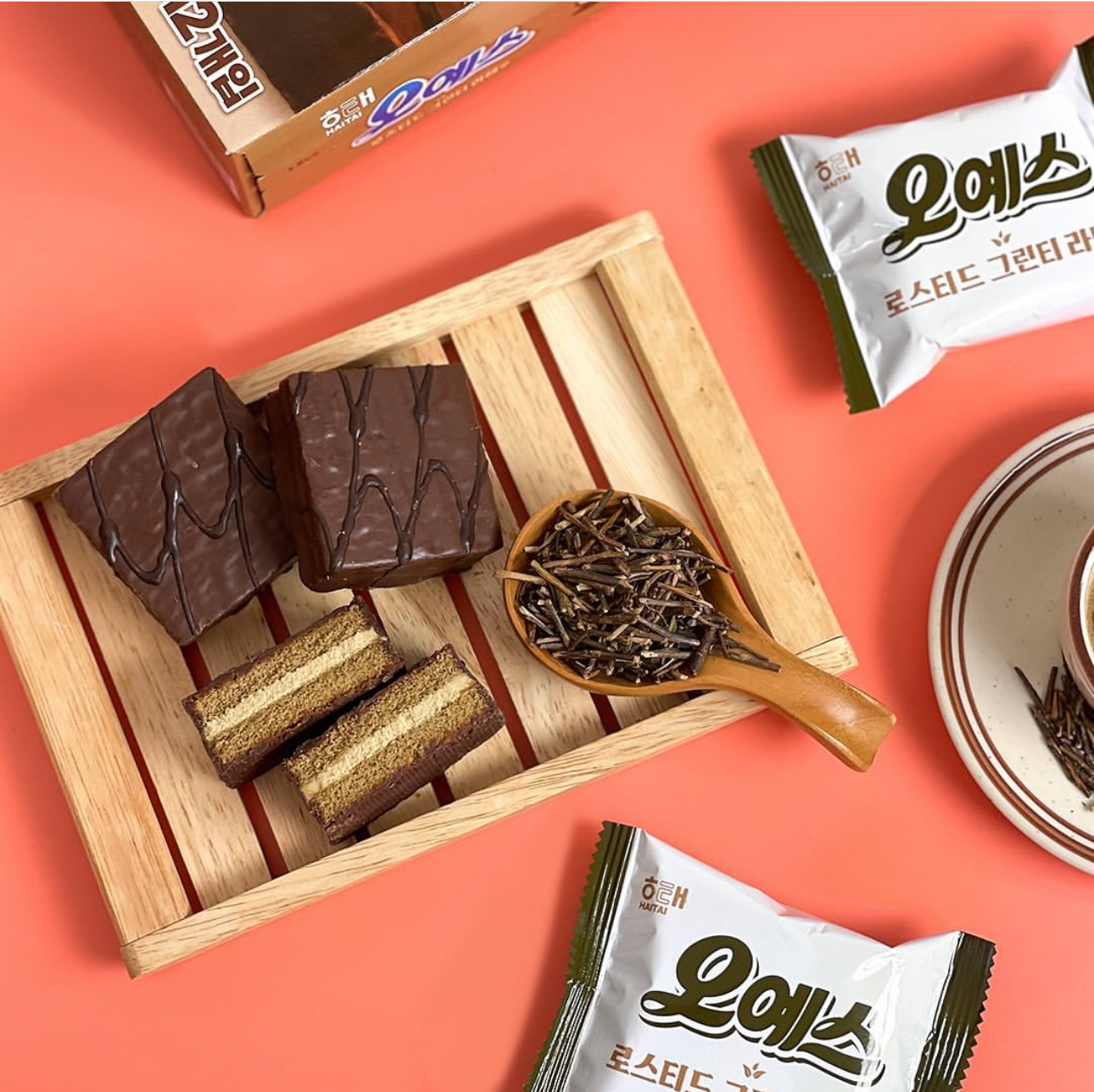 오예스 신상 로스티드 그린티 라떼맛 | 인스티즈