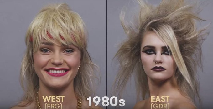 히않한,,,,, 독일 여자들 스타일링 100년 변화.gif | 인스티즈