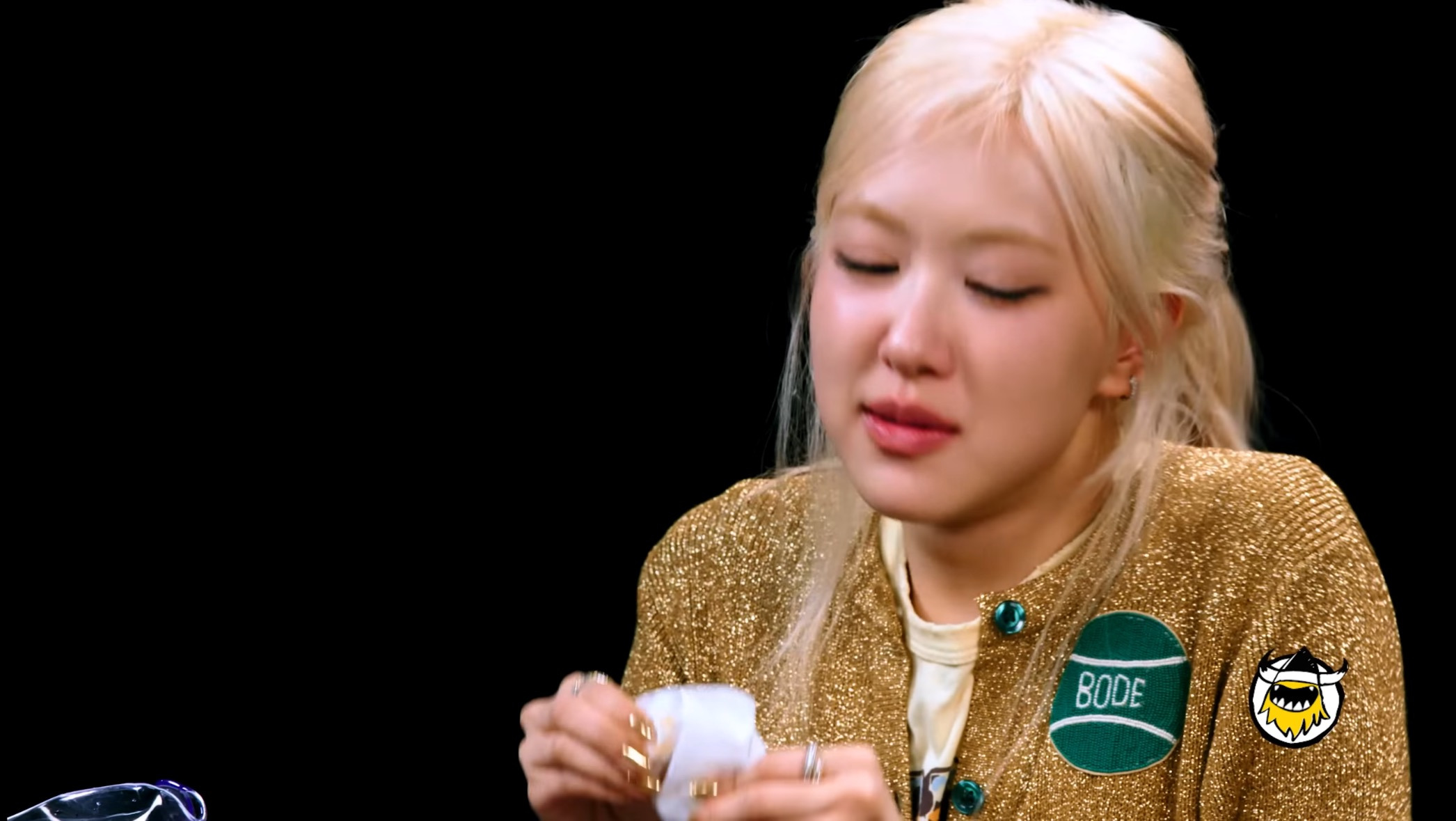 로제 매운맛 챌린지 전 후 | 인스티즈