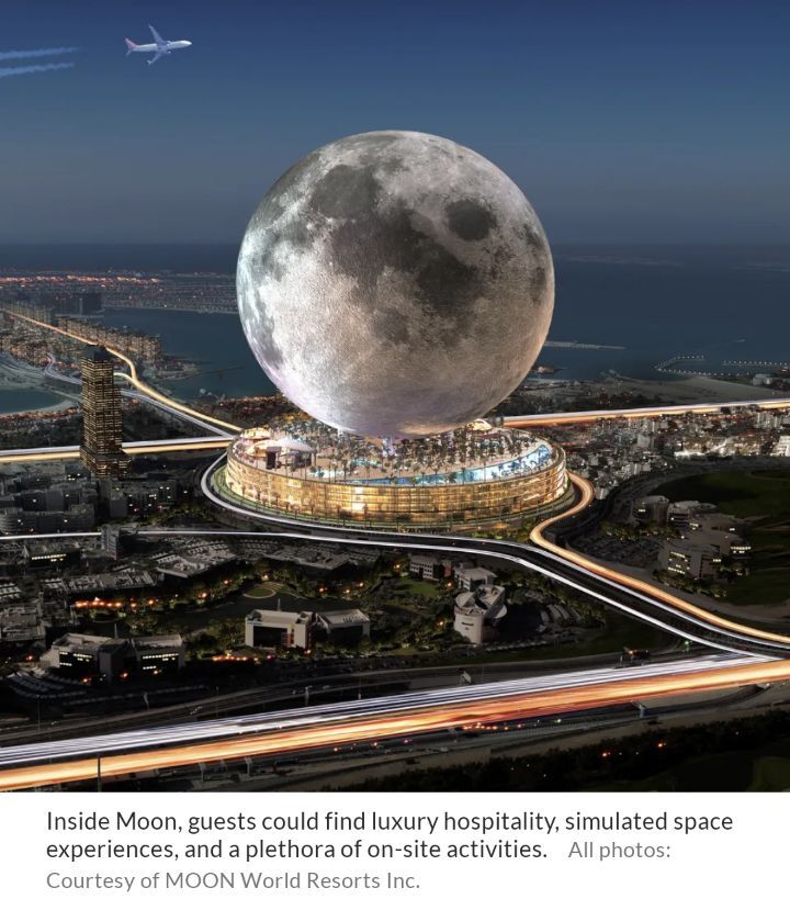 2027년 두바이에 지어질 예정인 달 리조트 🌕 | 인스티즈