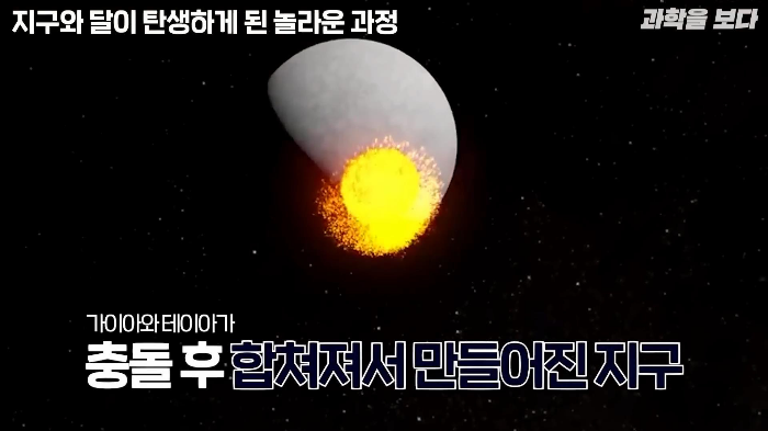 지구가 생일빵 거하게 맞아서 만들어진 달 | 인스티즈