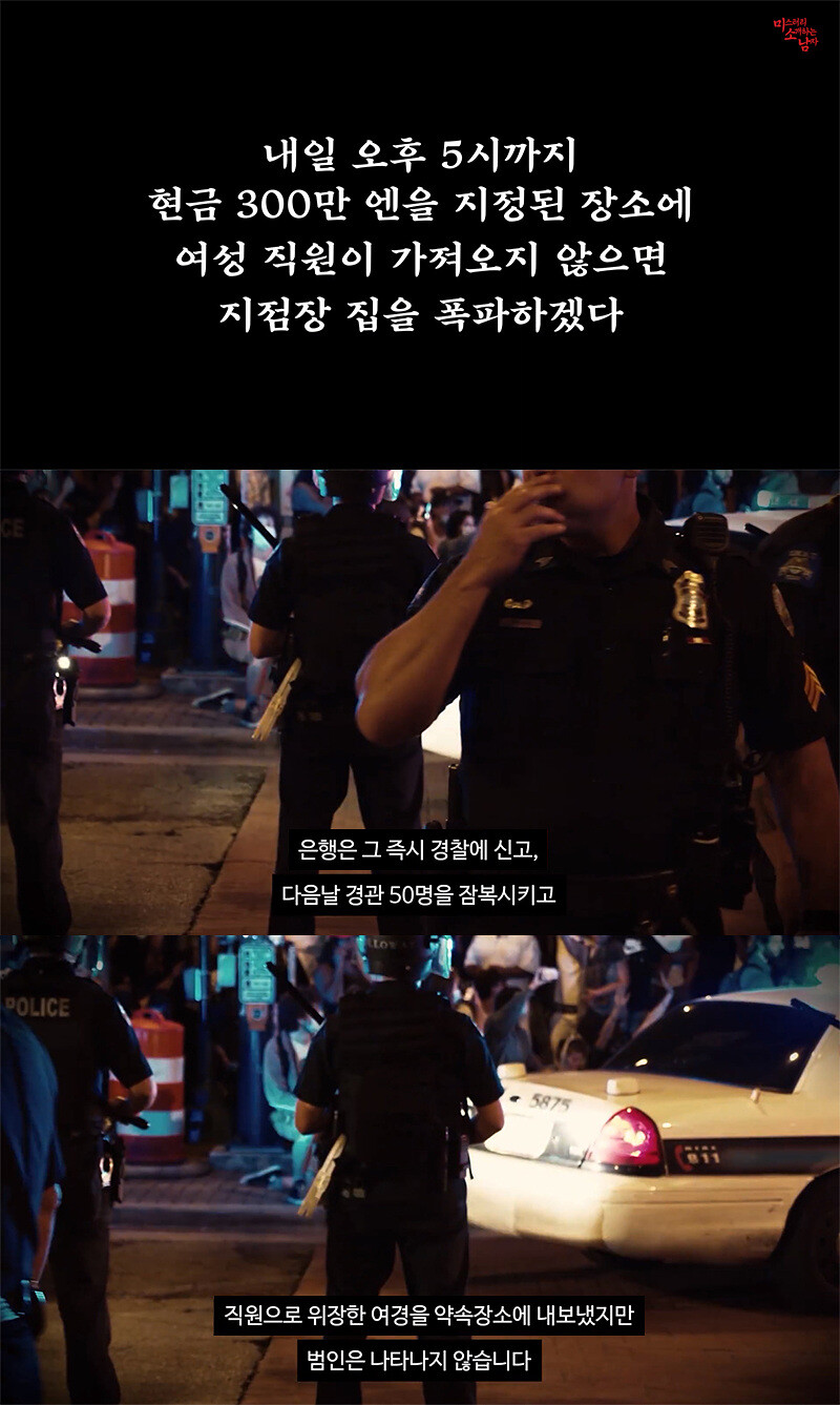 범인을 알아도 잡을 수 없는 일본 3억엔 탈취사건 | 인스티즈