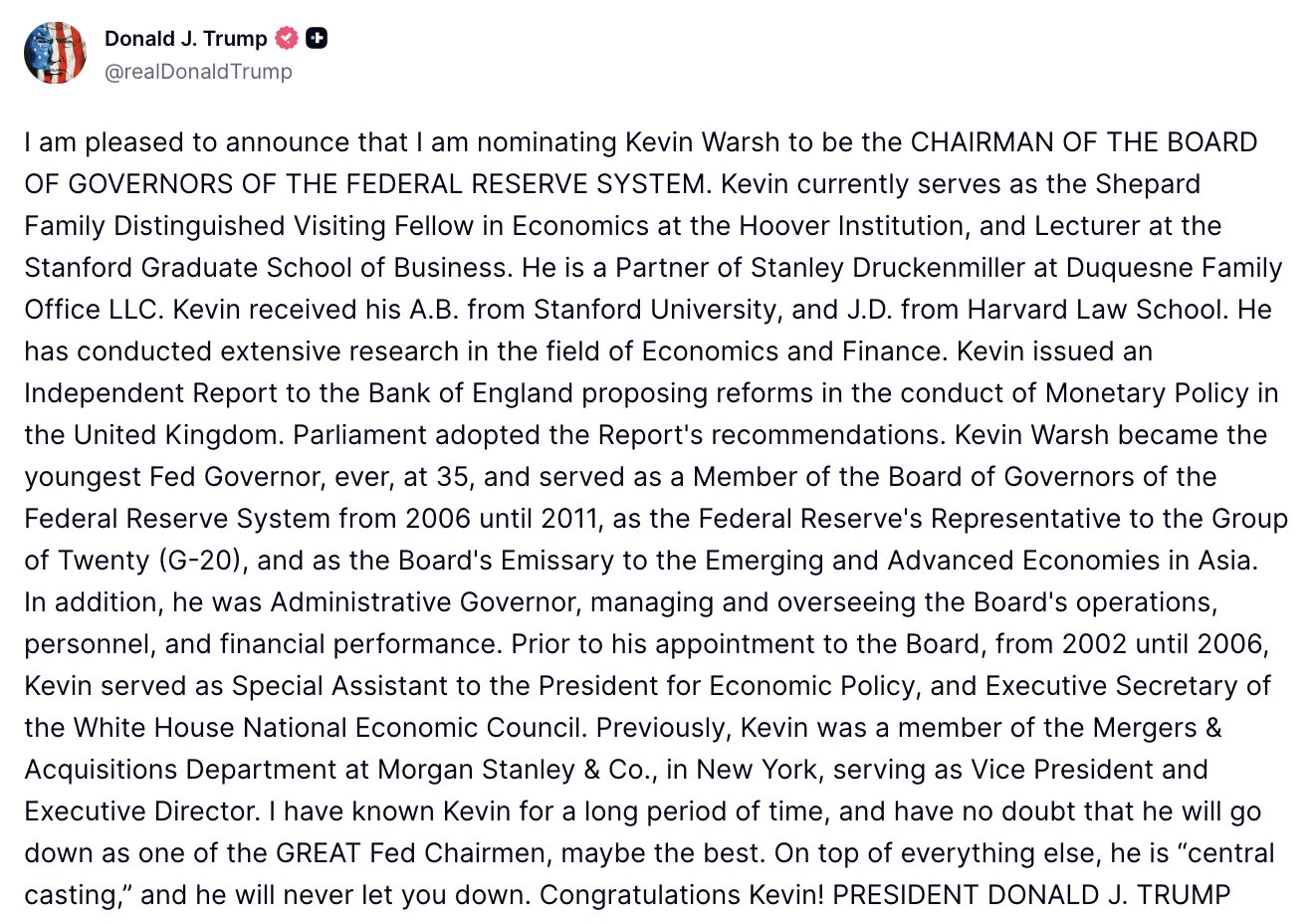 방금 트럼프가 美 연준 의장에 쿠팡 사외이사 지명함.jpg | 인스티즈