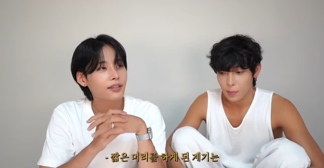 일주일 간 장발로 머리 붙이기 챌린지 한 남자 유투버(+두 번째 도전) | 인스티즈