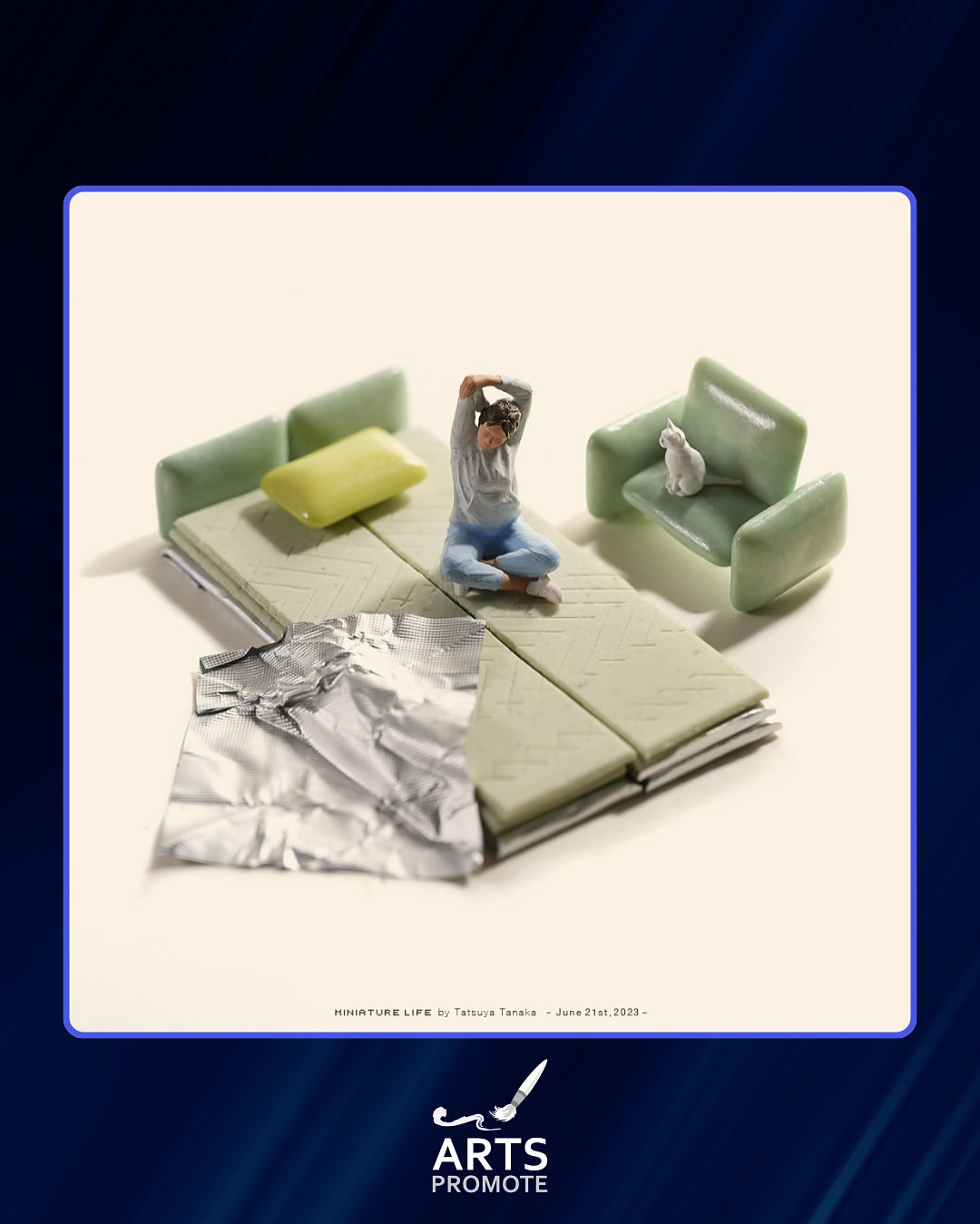 생활 속 소품들을 이용한 신기하고 귀여운 미니어처 아트.jpg | 인스티즈