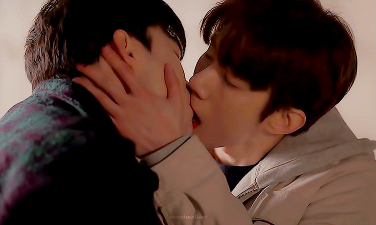 큰소리는 쳤는데.. 키스신 찍는 게 너무 떨려요... JPG (나의별에게) (bl) | 인스티즈