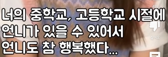 언니 다만세때 중2였는데 저 내년에 30이에요에 수영 대답 | 인스티즈