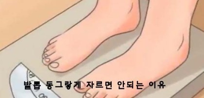 발톱 동그랗게 깎으면 안되는 이유 | 인스티즈