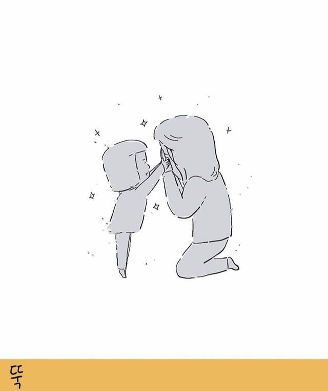 하늘나라에 있는 엄마가 무슨 생각할지 그림으로 그려주세요.jpg | 인스티즈