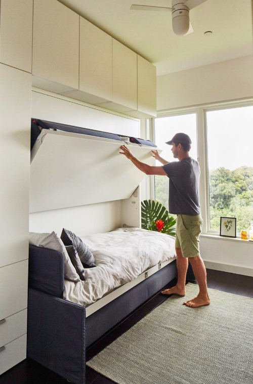 공간활용으로 좋을것 같은 접었다 펴는 접이식 침대 | 인스티즈