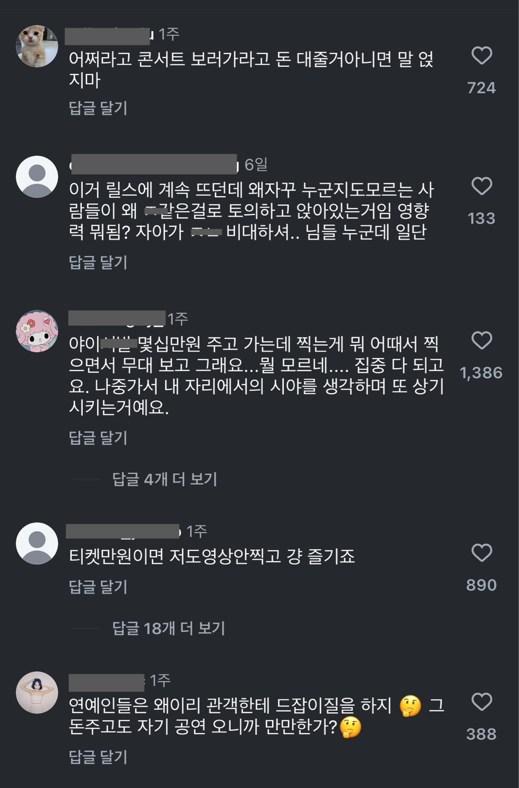 관객들이 콘서트가서 영상 찍는게 모순이라는 연예인.jpg | 인스티즈