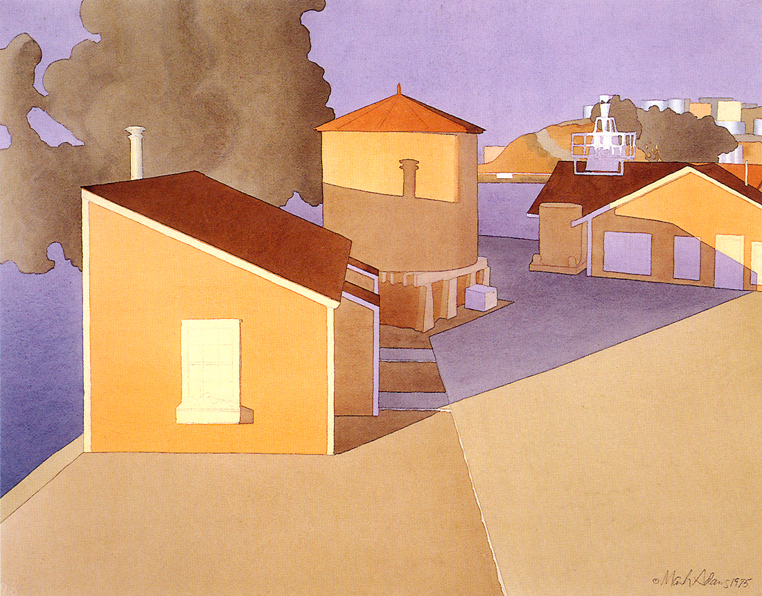 그림을 깔끔하게 그린다는 생각부터 드는 수채화 화가 | 인스티즈