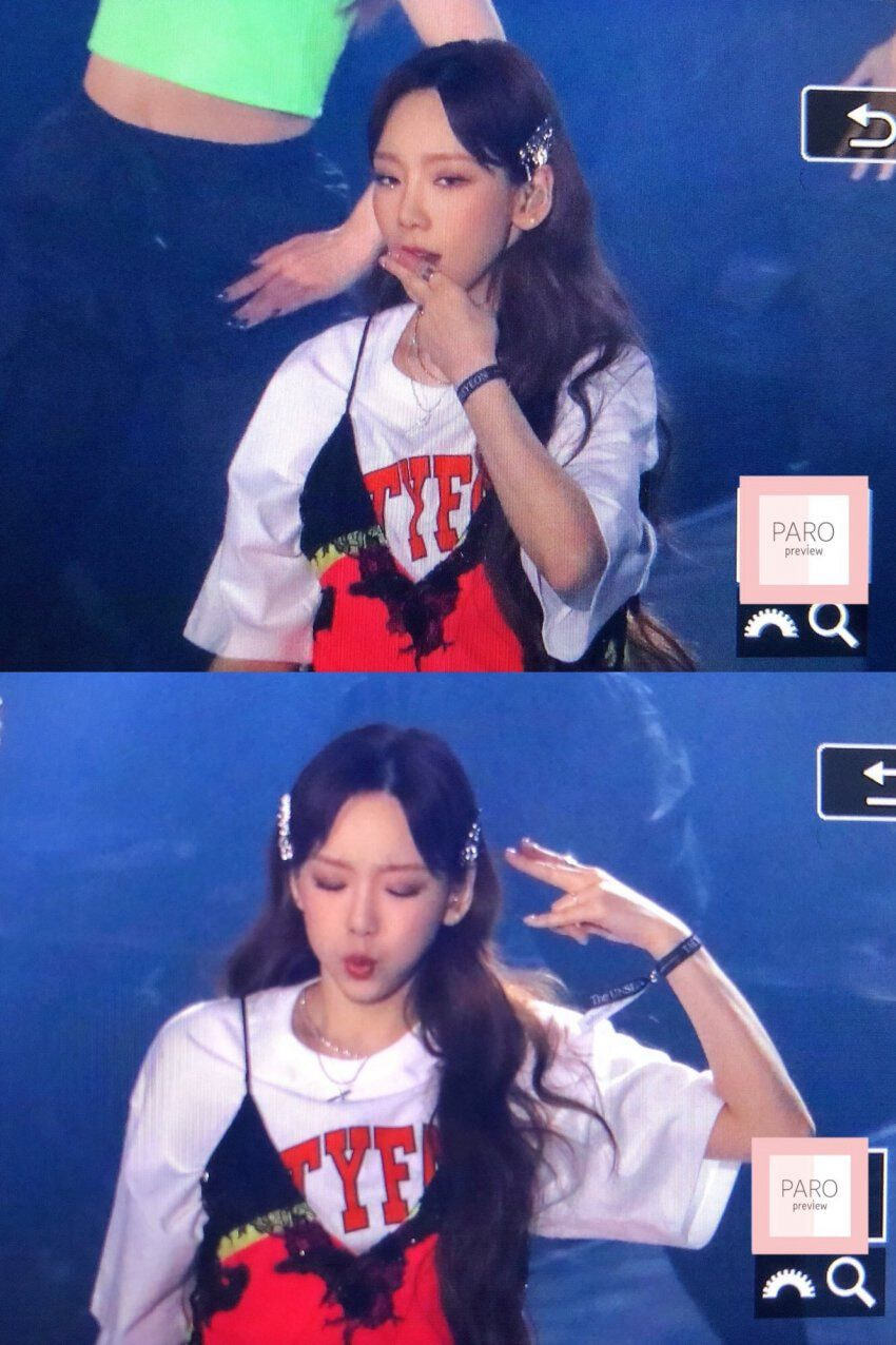 콘서트에서 한번할때마다 들 미쳐날뛰게 한다는 태연 무대제스처.jpgif | 인스티즈