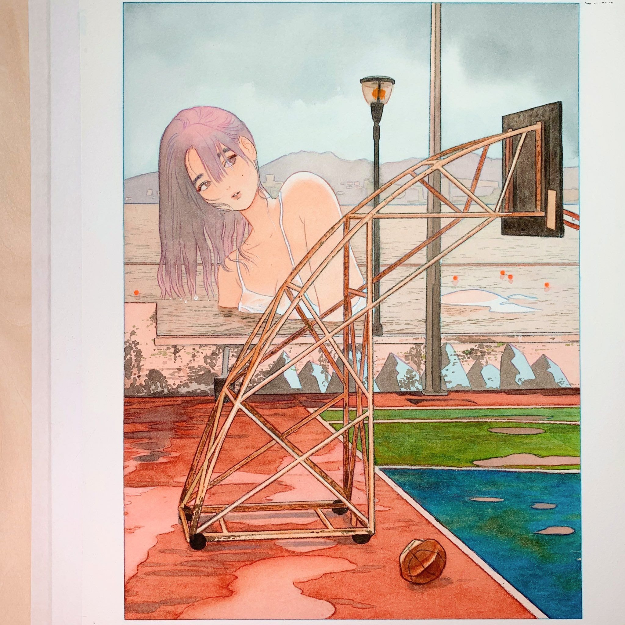 수작업+색감 개쩌는 걸로 유명한 홍콩 일러스트레이터.jpgif | 인스티즈