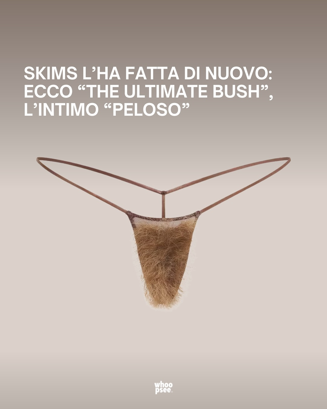 방금 공개된 킴카다시안 브랜드 skims 신상 팬티 The Ultimate Bush | 인스티즈