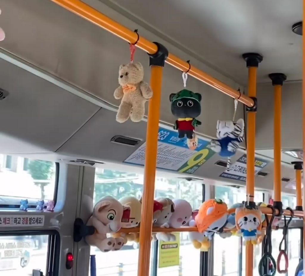 대구에 있다는 인형 주렁주렁 버스 | 인스티즈