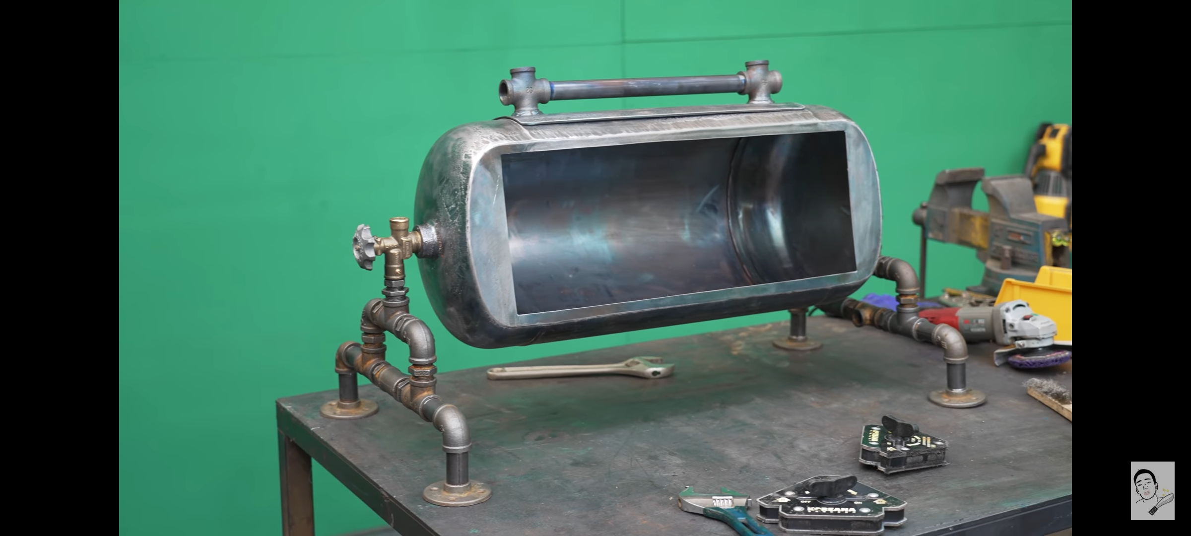 버려진 가스통으로 스팀펑크 어항 만들기 | 인스티즈