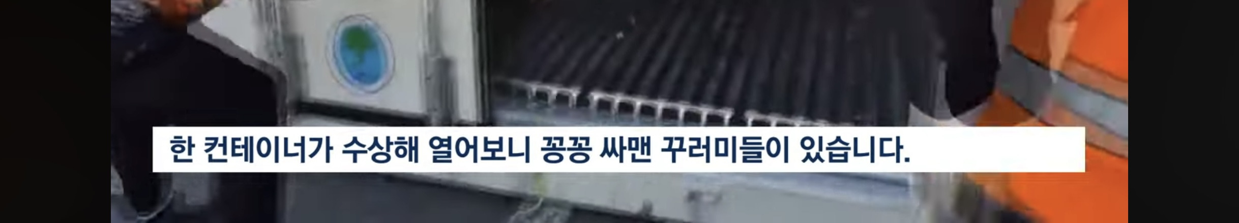 대한민국으로 잘못 들어갔어.. 수상한 컨테이너 열어보니 | 인스티즈