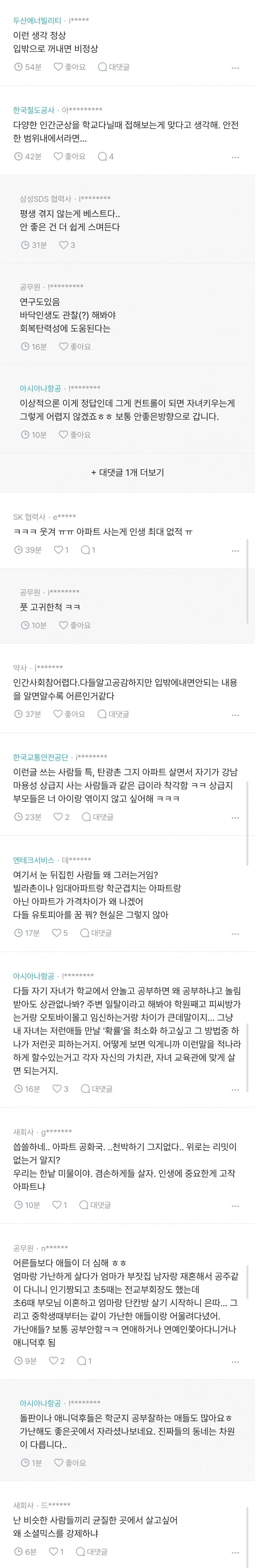 빌라 사는 애랑 같은 학교 다니는게 싫다는 블라인 | 인스티즈