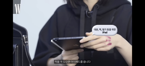 물건을 진짜 오래, 심플하게 쓰는 배두나 왓츠인마이백.jpg | 인스티즈