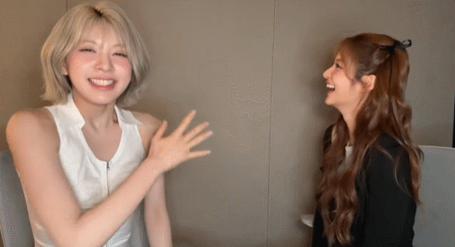 엔믹스 라방 도중 초대받지 않은 손님 충격 등장...gif | 인스티즈