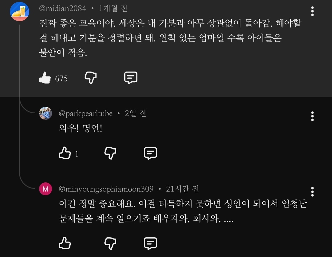 사춘기 자녀 교육할때 필요한 마인드(전직 변호사 스탠드업 코미디언의 현답) = 약간의 내알빠 마인드 장착 필수 | 인스티즈